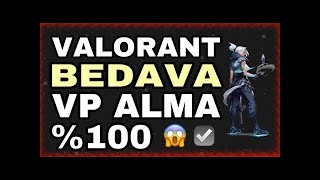 Valorant Bedava VP/RP Alma?!