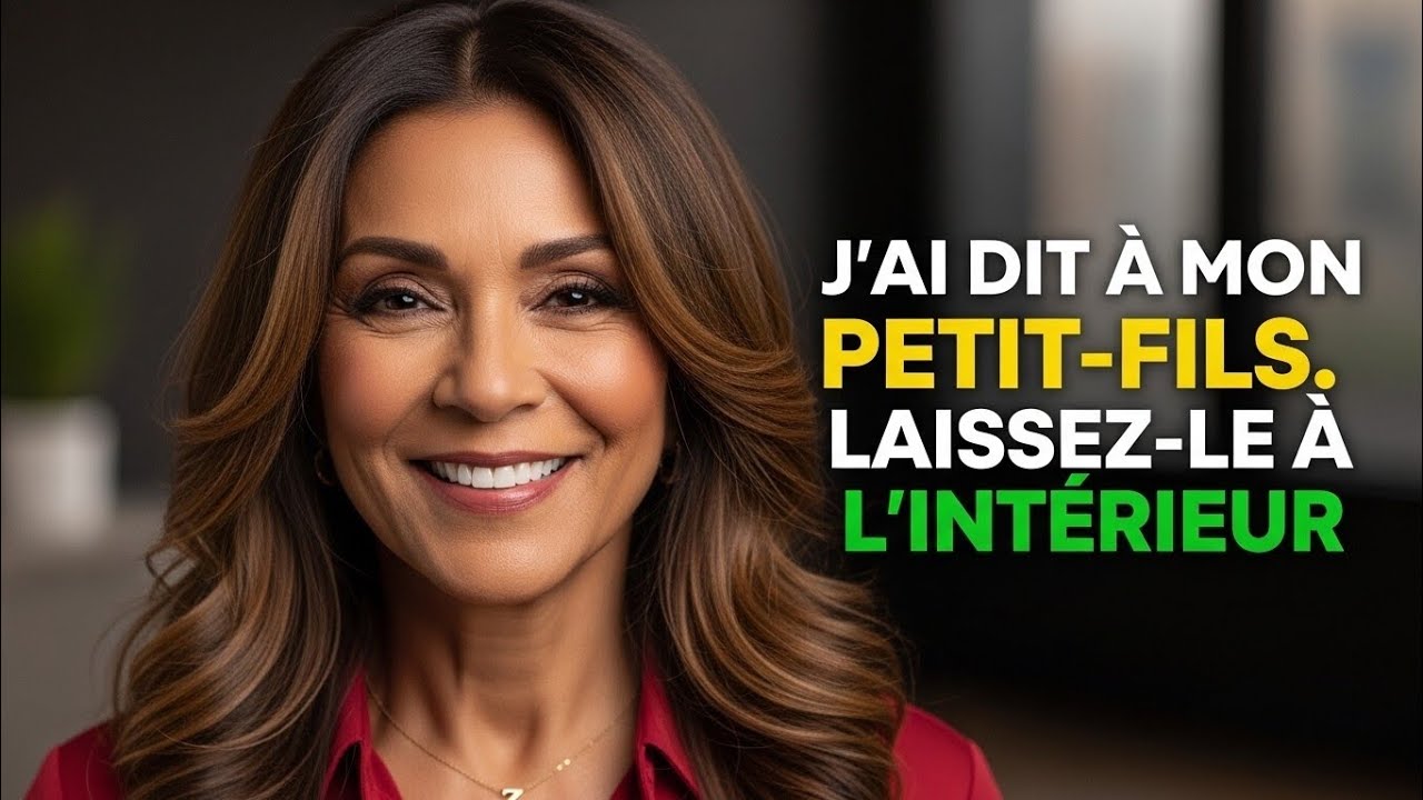 La visite de mon petit-fils a dépassé les bornes. Et je l'ai laissé faire.