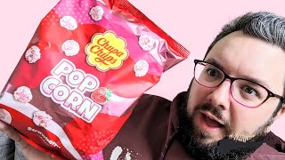 Chupa Chups™ Strawberry Popcorn is EXTREMELY HIGH QUALITY 🍓 🍿