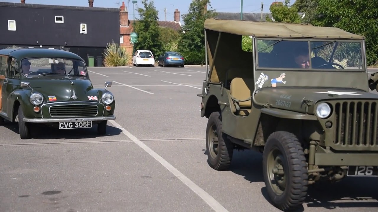 The Dereham military vehicle road run