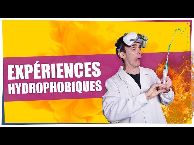 Chou, spray & lycopodium : les expériences hydrophobiques d'ExperimentBoy - ChimFizz #14