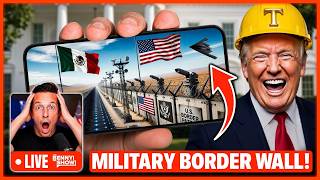 🚨Trump STUNS World: Declares U.S. Border a MILITARY BASE | Deploys Armed Forces, Builds SECOND Wall