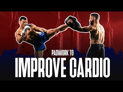 IMPROVE YOUR FIGHT CARDIO WITH THESE PAD WORK TIPS & TRICKS | BAZOOKATRAINING.COM