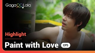 Thai BL 'Paint with Love': If I were them, I'd also be thinking about that kiss day and night too!