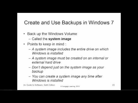 A+ Guide to Software 6th - Chapter 3 Video