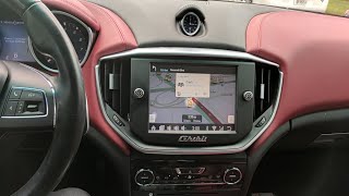 Maserati Ghibli Android MTC Overview