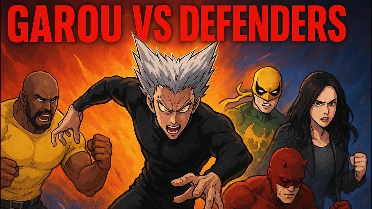 Garou Vs The Defenders | Epic Battle