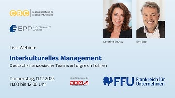 Webinaraufzeichnung: Interkulturelles Management 11 12 2025