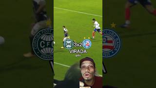 Coritiba 3x2 Bahia de virada no Brasileirão🔥 #coritiba #bahia #brasileirao #shorts