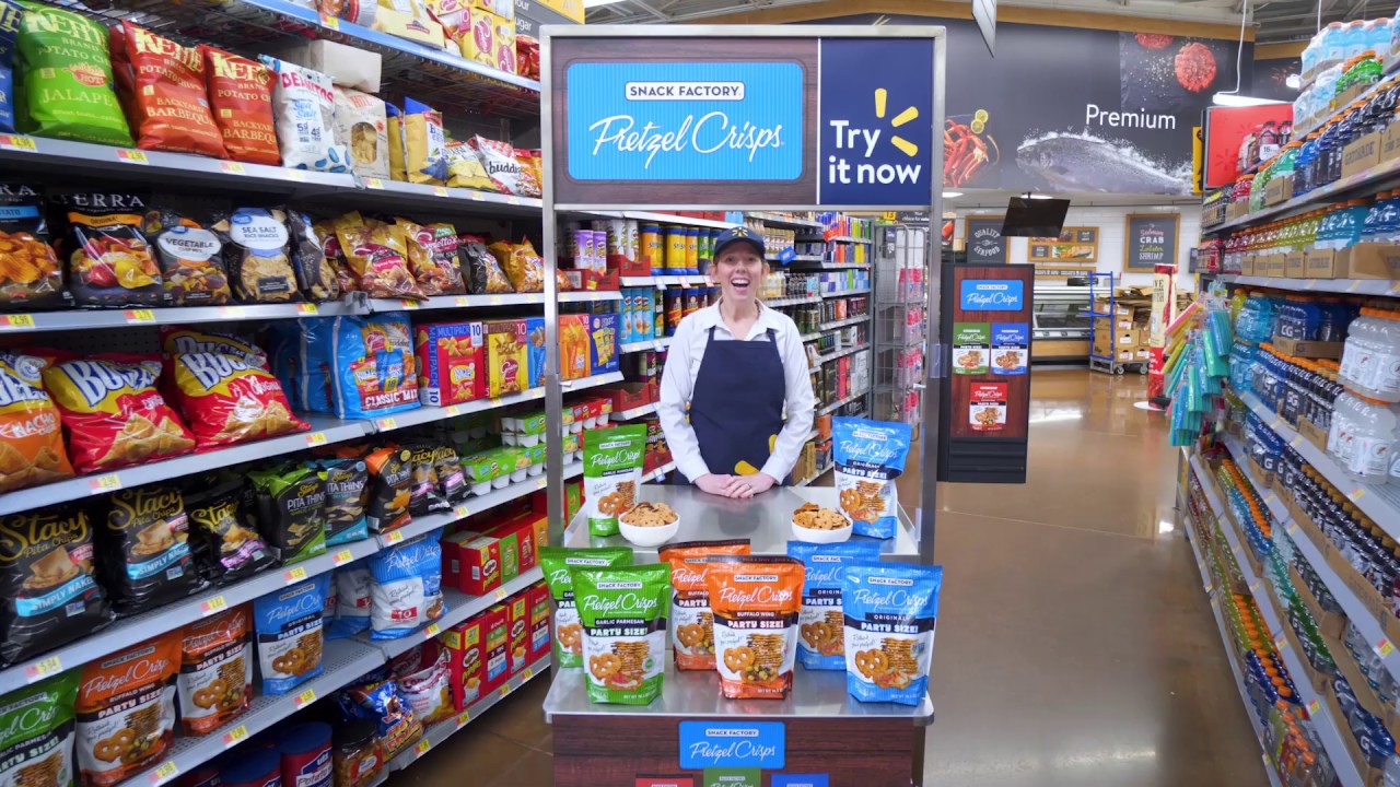 Snippits at Walmart: Snack Factory Pretzel Crisps