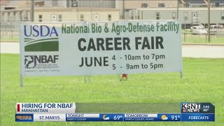 USDA holds career fair to fill positions at National Bio and Agro-Defense Facility in Manhattan
