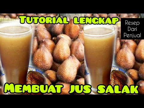 Cara Bikin Jus Salak