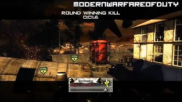 MW2 | Epic Throwing Knife | Game Winning Kill