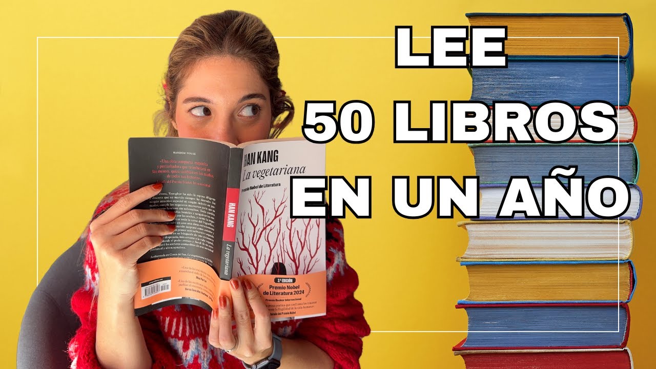 Leer 50 LIBROS en un año ¡Es posible!
