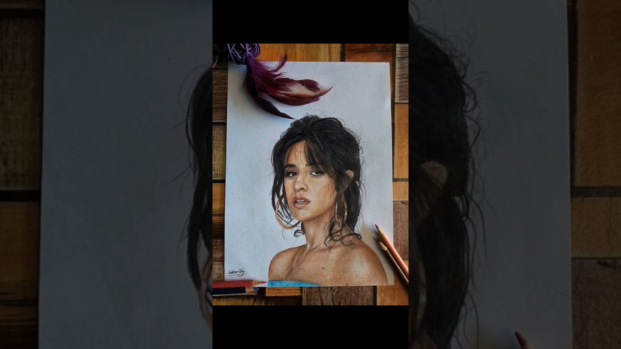 drawing of Camila Cabello 