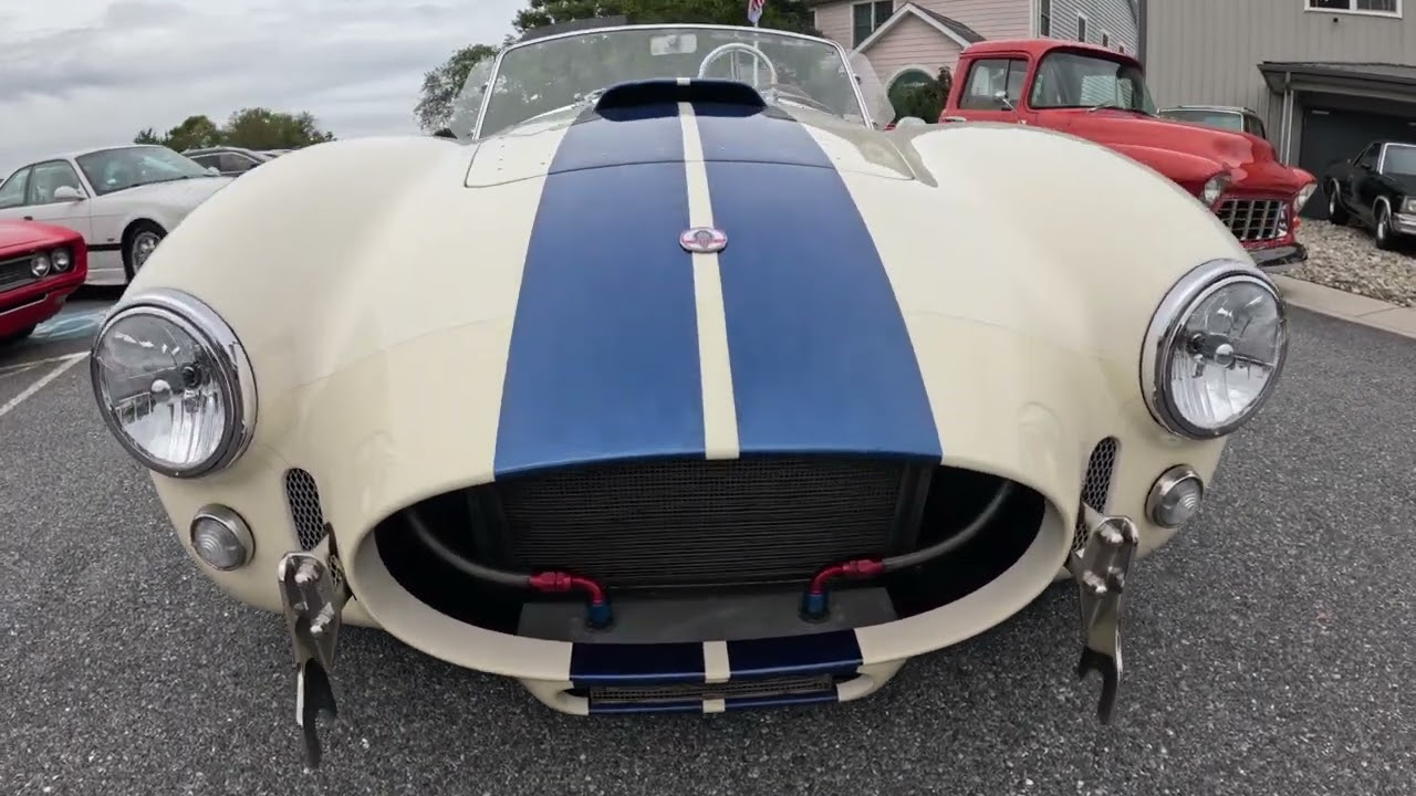 Superformance Cobra- Cold Start/Walk Around