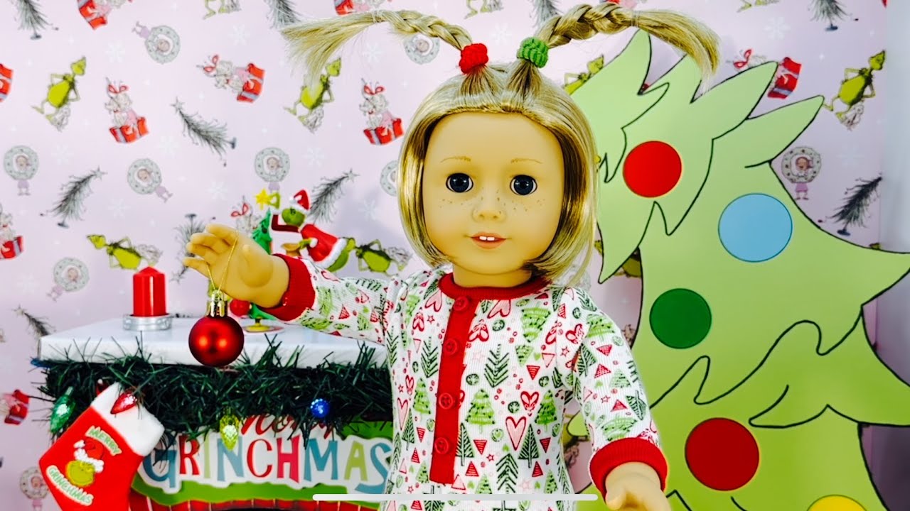 Рождество в стиле Гринчи от American Girl!
