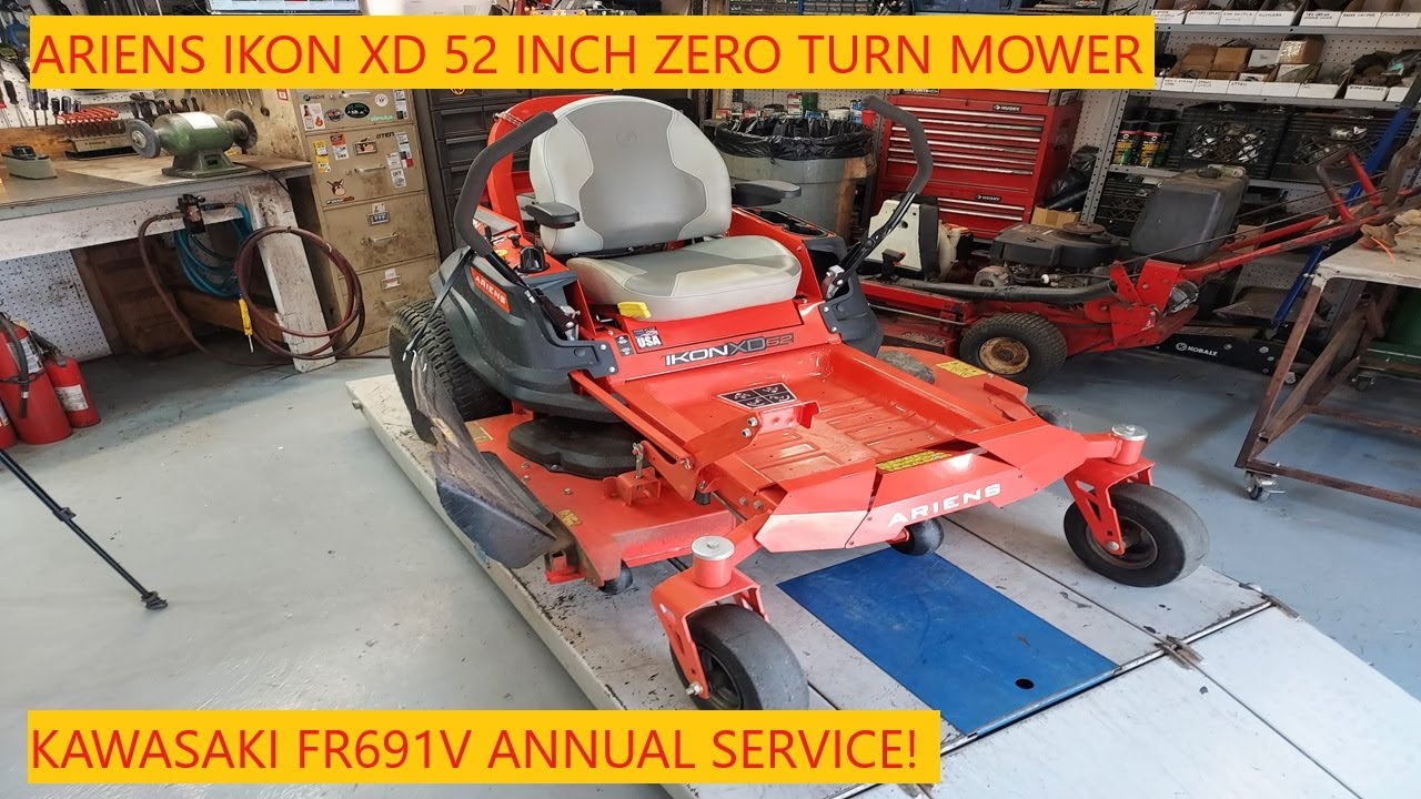 Ariens Ikon XD 52 Inch Zero Turn Mower | Kawasaki FR691V Annual