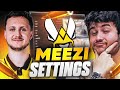 Les SETTING de Meezi sur CS2 en 2026