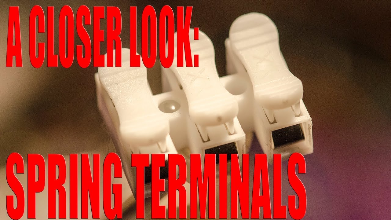 A Closer Look: Cheap Spring Terminals