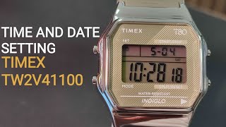 HOW TO SET TIME AND DATE TIMEX WATCH | ALARM OFF AND ON | STOPWATCH