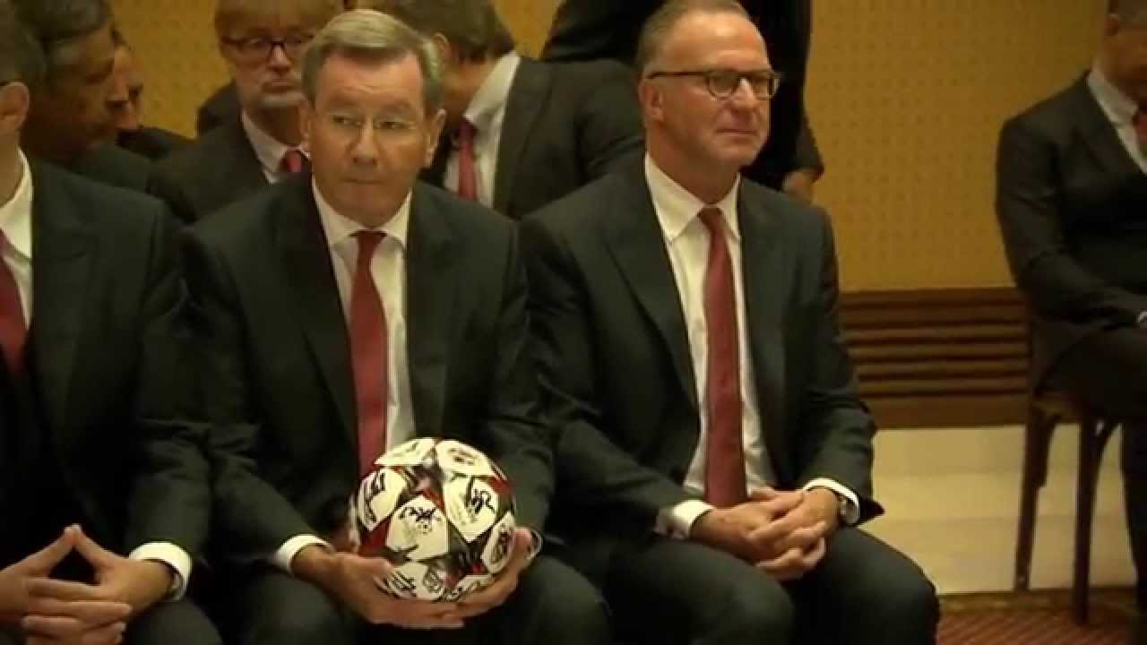 Privataudienz: Der FC Bayern München zu Gast bei Papst Franziskus