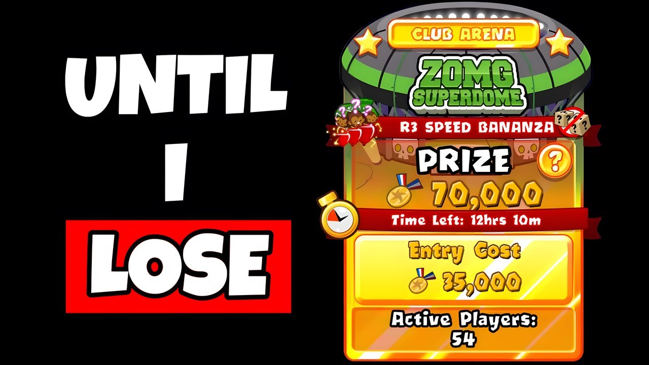 Играю в R3 Speed ​​Bananza, пока не проиграю... (Bloons TD Battles)