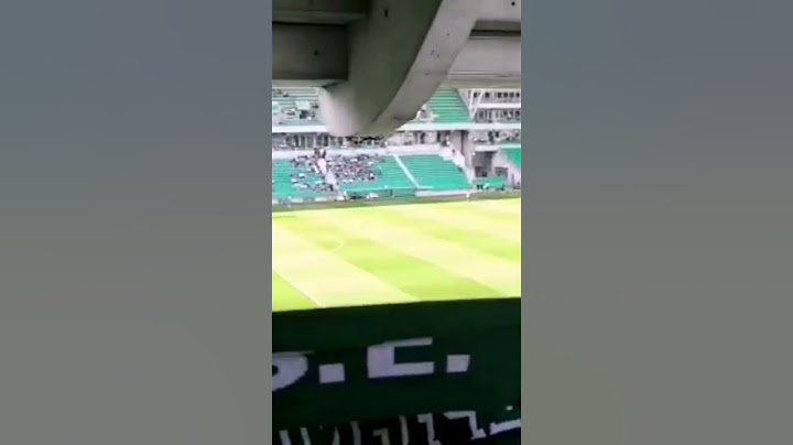 début du match ASSE RODEZ