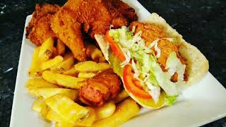 Deep Fried Hot Link Sandwich Sub
