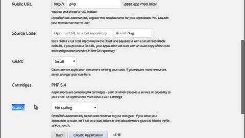 3 Openshift Origin PHP Application using Web Console