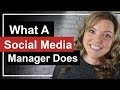 What Does A Social Media Manager Do