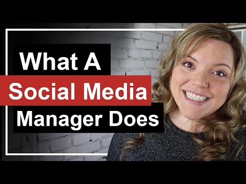 What Does A Social Media Manager Do