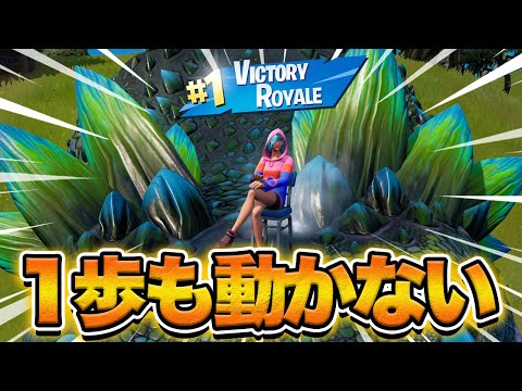 巨大恐竜から「一歩も出ないで」ビクロイしてみたｗｗｗ【フォートナイト】