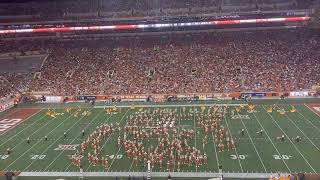 October 1, 2022, The University of Texas Longhorn Band, UT-WVU