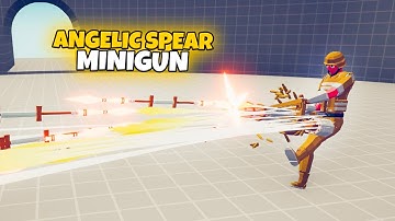 ANGELIC SPEAR MINIGUN vs EVERY FACTION | TABS Totally Accurate Battle Simulator Gameplay
