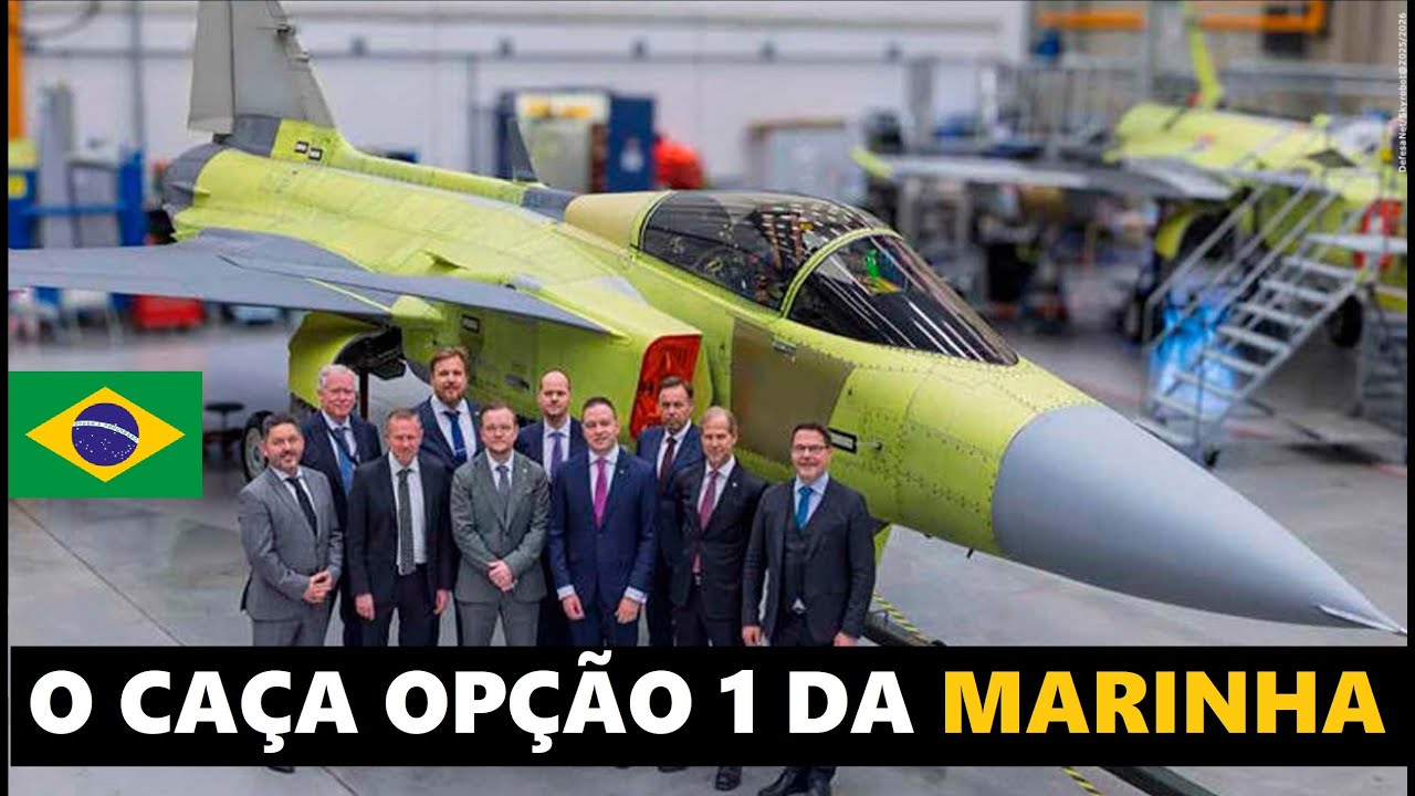 🇧🇷O CAÇA NAVAL 'opção 1' da MARINHA DO BRASIL!