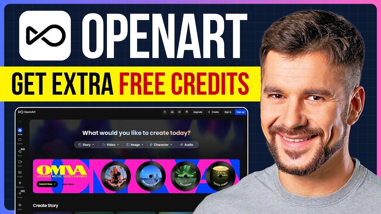 Как получить БЕСПЛАТНЫЕ кредиты в OpenArt | Бесплатные кредиты OpenArt
