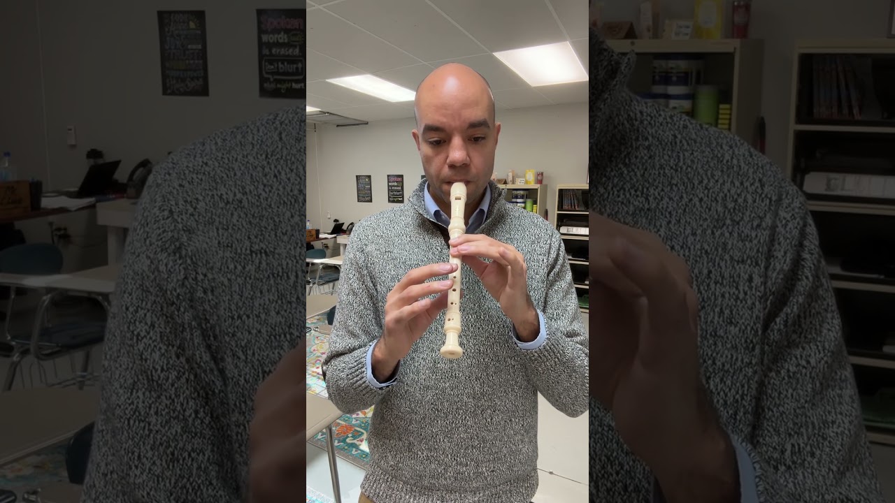 God Rest Ye Merry Gentlemen, Tutorial for Recorder, Soprano B 