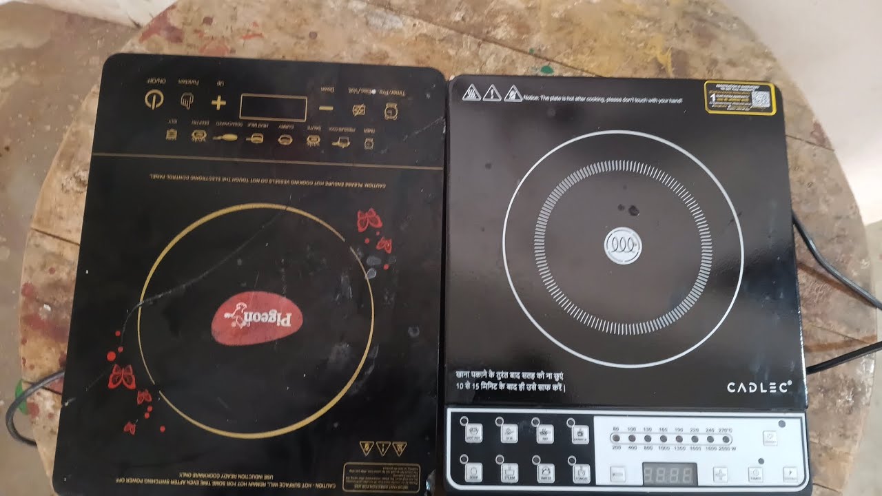 Pigeon induction 1800w V/S Cadlec induction 2000w🥰 ll ♥️ vlog video  💓 