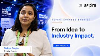 How Shikha Gupta Showcased Thridifys 3D Ar Innovation At Imc Episode 3 Aspire Success Stories