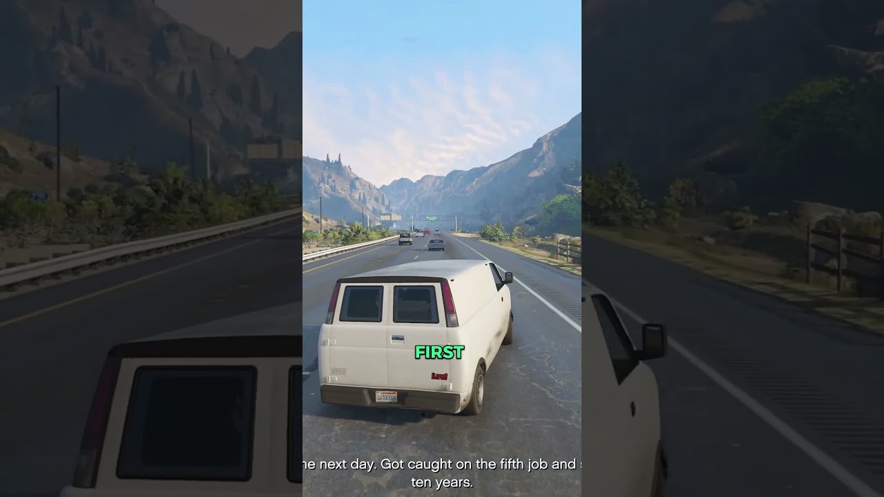 Michael First Bank Job in Carcer City - GTA 5 