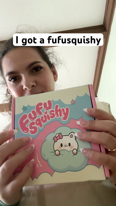 I got a fufusquishy 😍🤭 #asmr #relax #triggersforsleep #squishy #satisfying@fufusquishy_blindbag