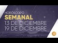 HOROSCOPO SEMANAL | 13 AL 19 DE DICIEMBRE | ALFONSO LEÓN ARQUITECTO DE SUEÑOS