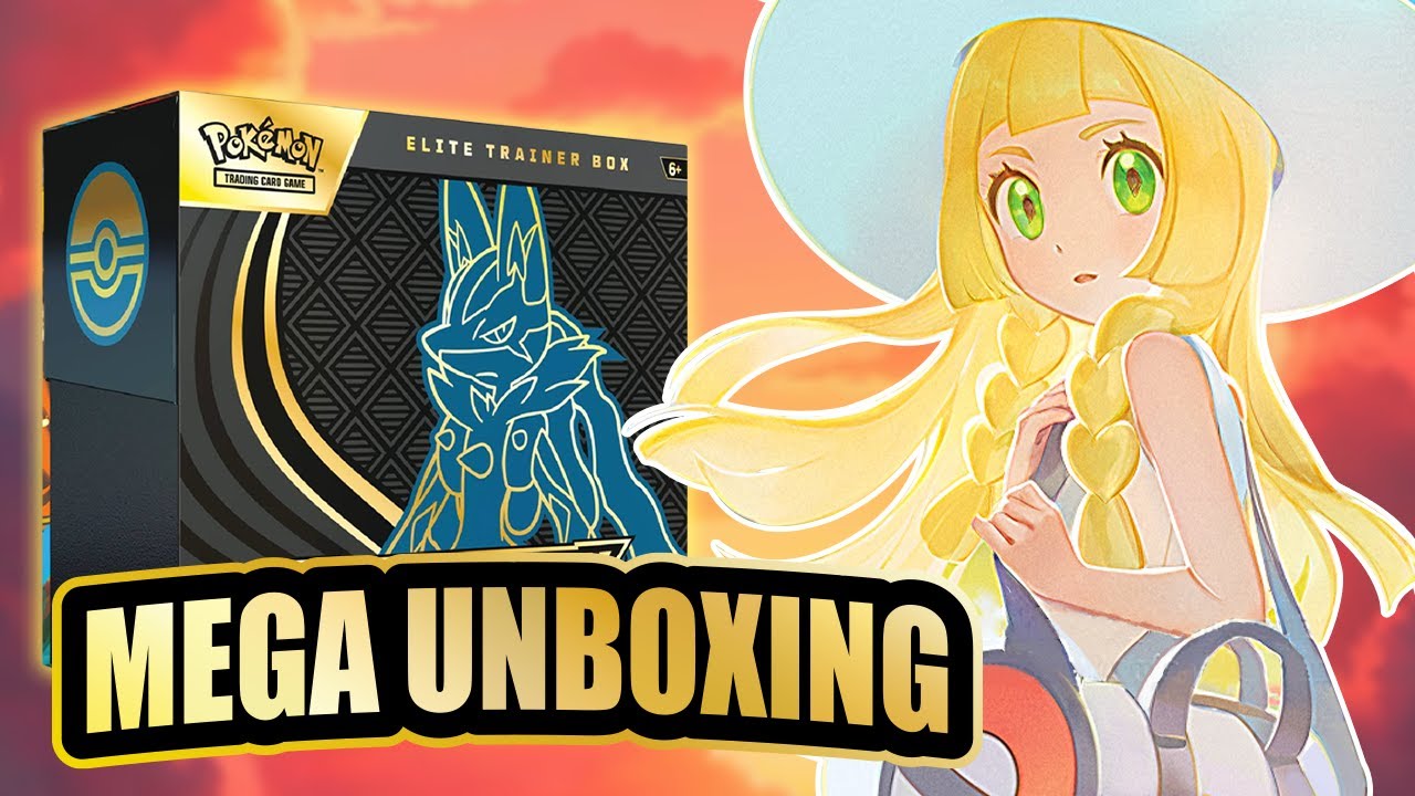 ¡DEMASIADA SUERTE! –  Unboxing Elite Trainer Box Pokémon TCG Megaevolution Lucario
