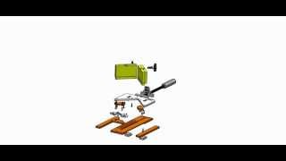 MasterClamp V5-Pro Shadow Box and floater Picture Frame Clamp. Assembly Explode view