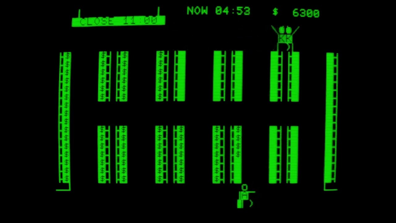 Manbiki Syonen (first ever stealth game) - Commodore PET 4032 - Real Hardware