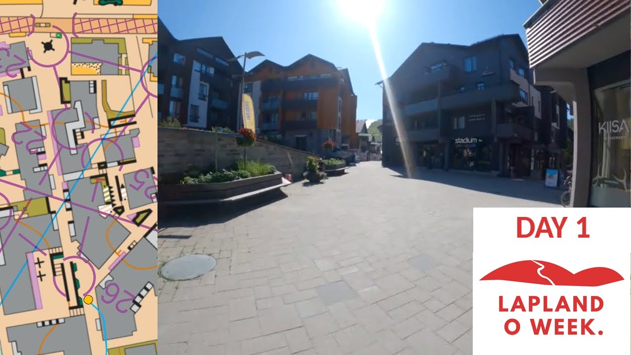 Lapland O-Week, day 1  || Orienteering Headcam video