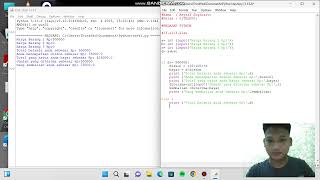 Tugas Pemrograman Komputer #5 (Asyraf Sugiharto) Input data kasir part1