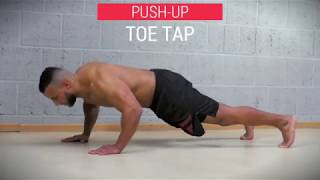 Push-up Toe Tap