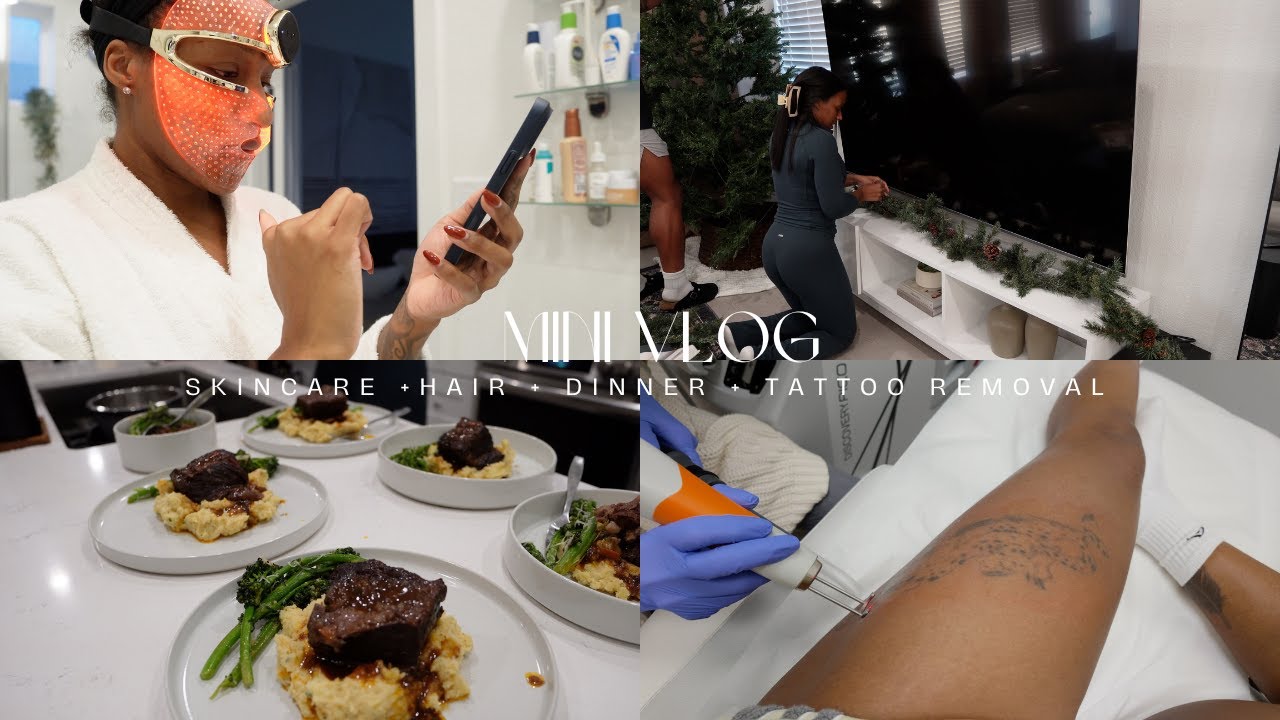 Возвращаемся к привычному ритму | МИНИ-ВИДЕОБЛОГ | Уход за кожей + Волосы + Удаление татуировок +...